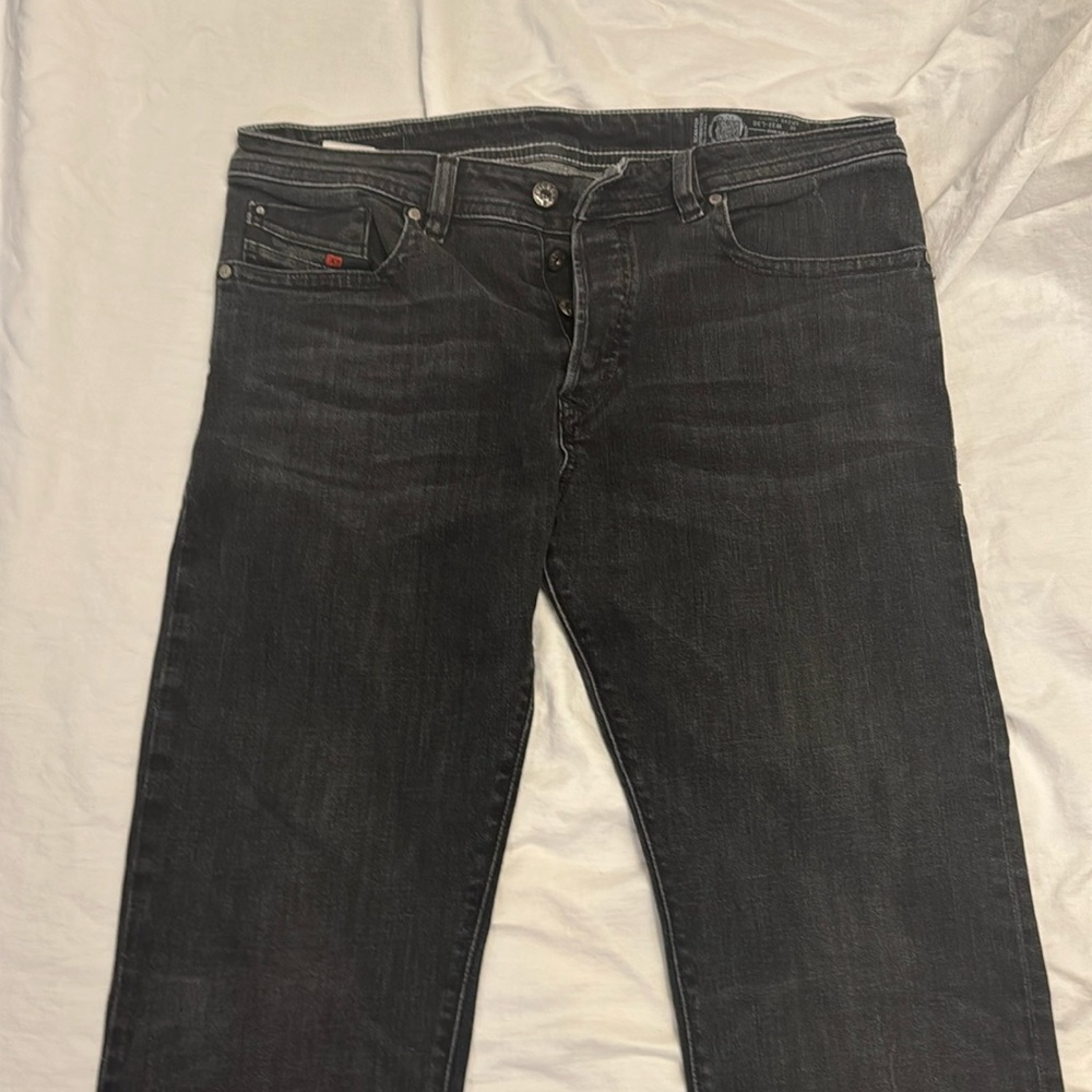 Like new Diesel Buster Black Faded Jeans